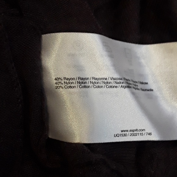 Esprit short sleeve sweater with tie - Picture 4 of 4